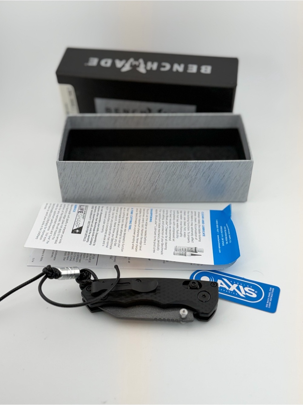 Benchmade Full Immunity 290BK-3 Tactical Pocket Knife CPM-M4 Black